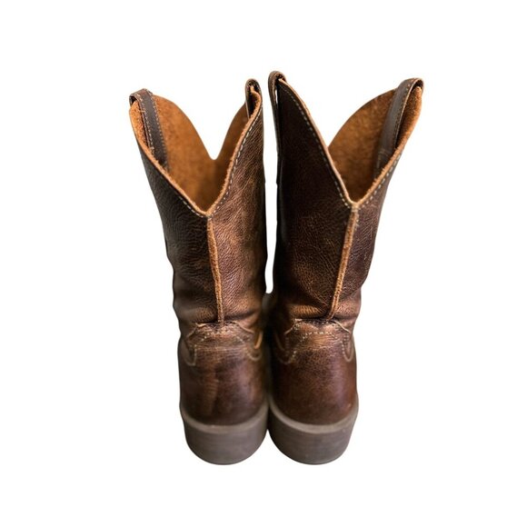 ARIAT Rambler Western Boot Brown Leather Men's Size 10.5D - Picture 8 of 16